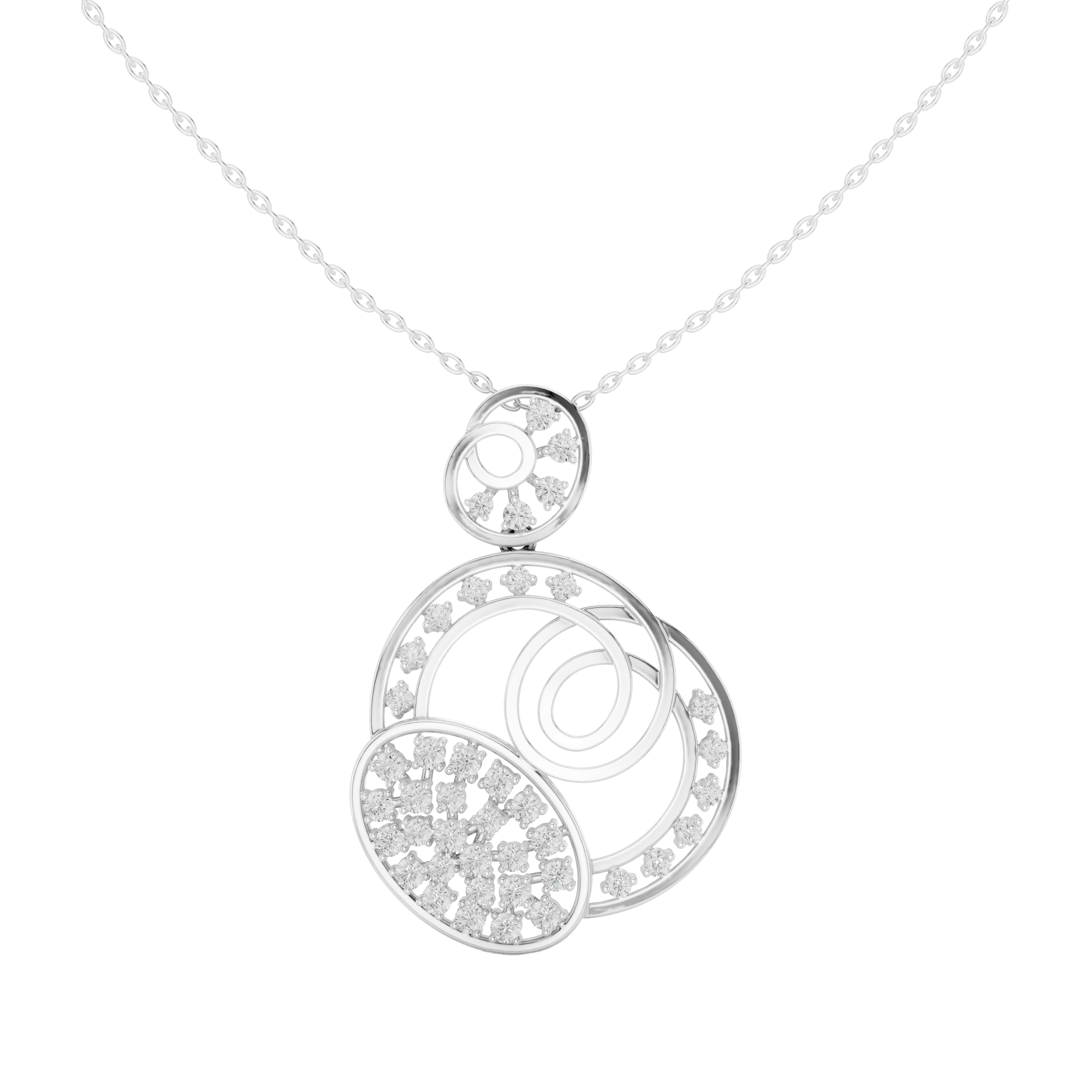 Ethereal Orbit Pendant 9#10008P