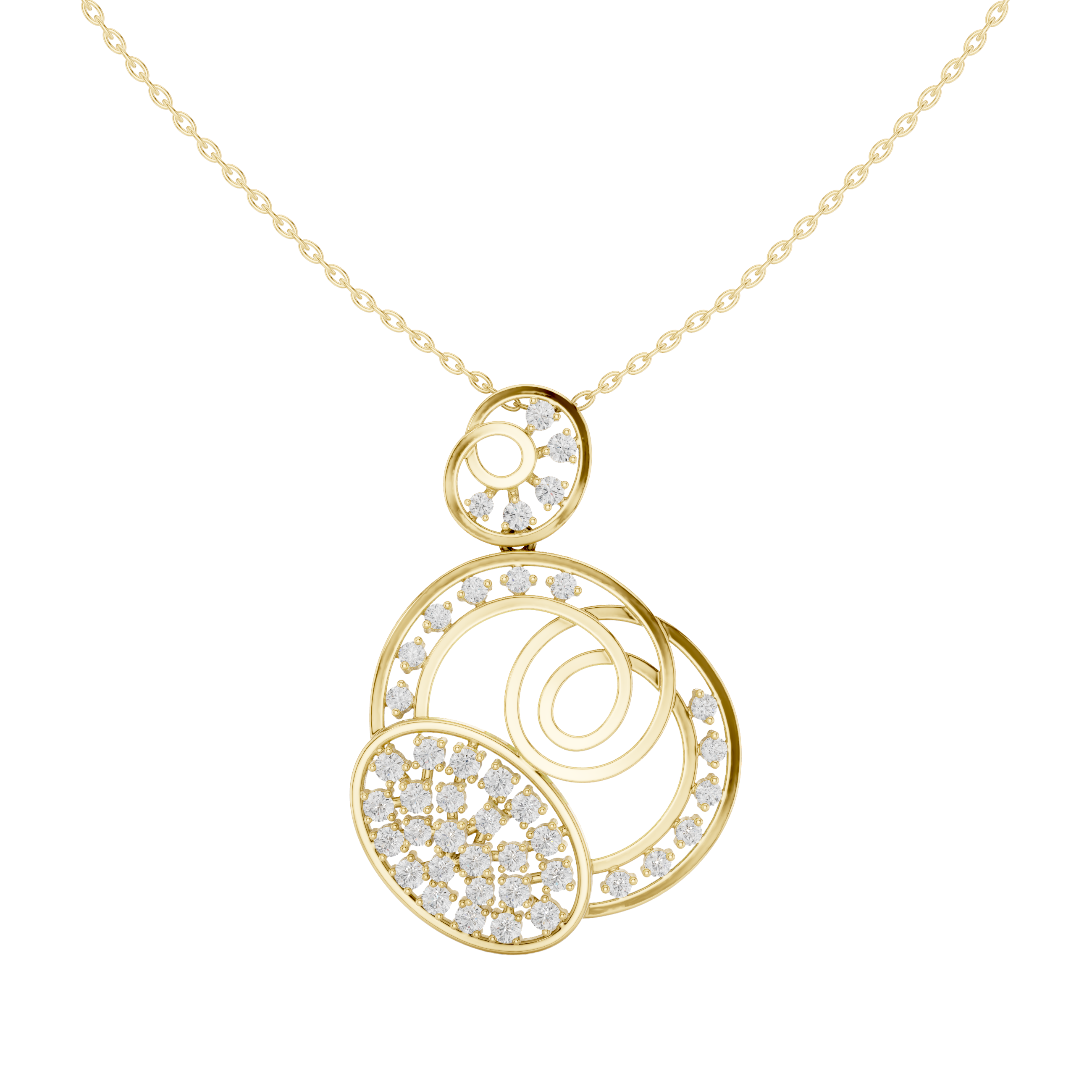 Ethereal Orbit Pendant 9#10008P