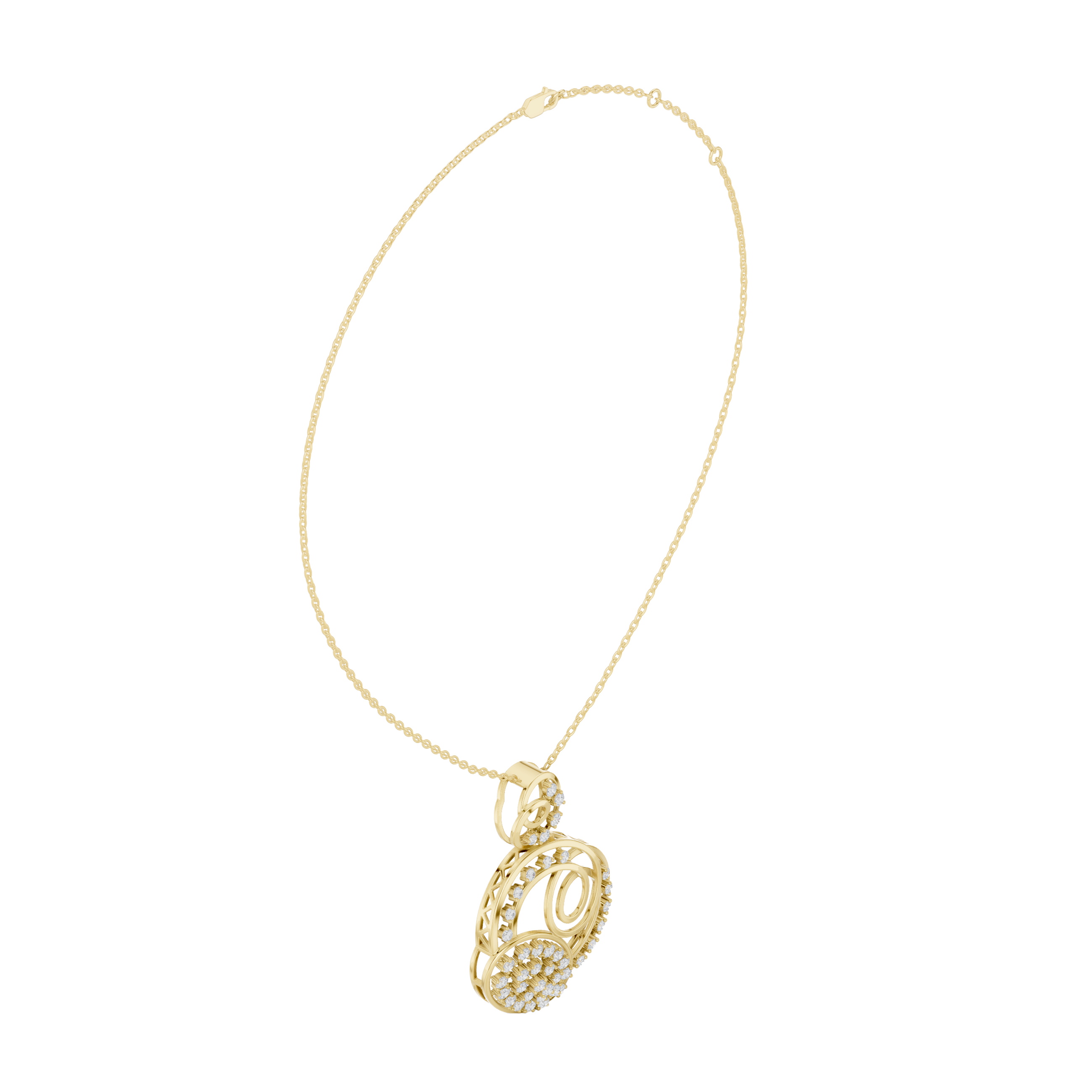 Ethereal Orbit Pendant 9#10008P