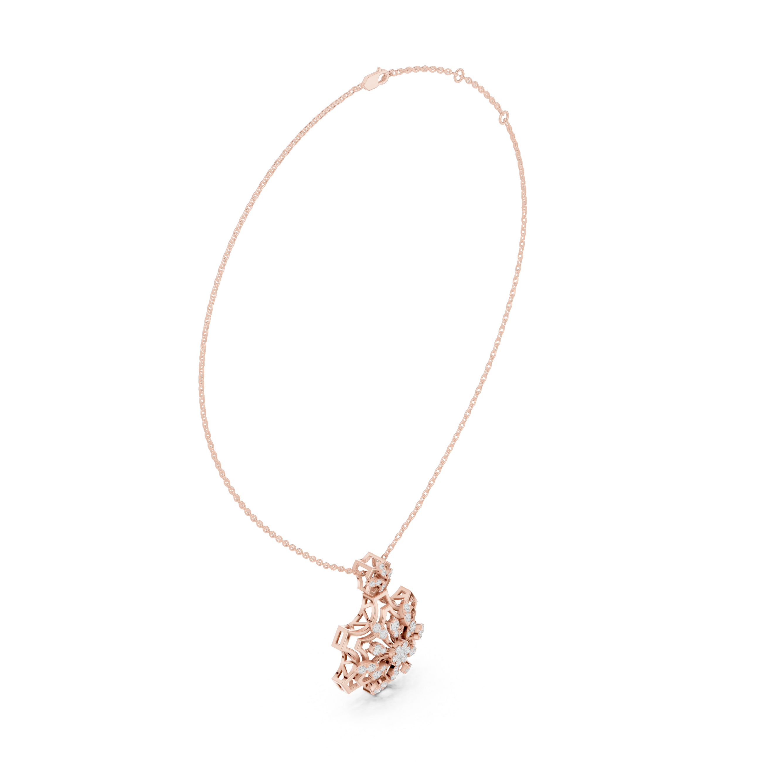 Ivory Petal Pendant 9#10016P