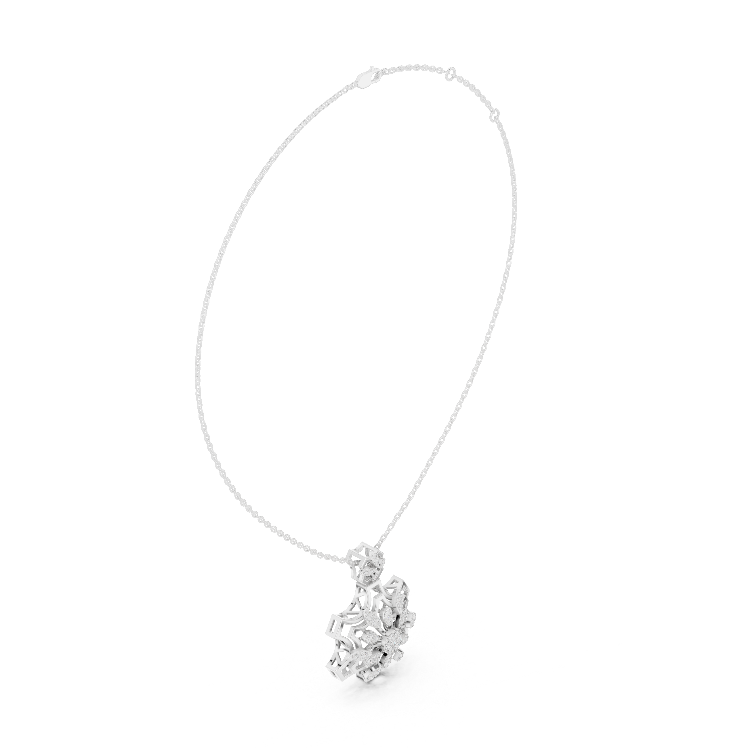 Ivory Petal Pendant 9#10016P