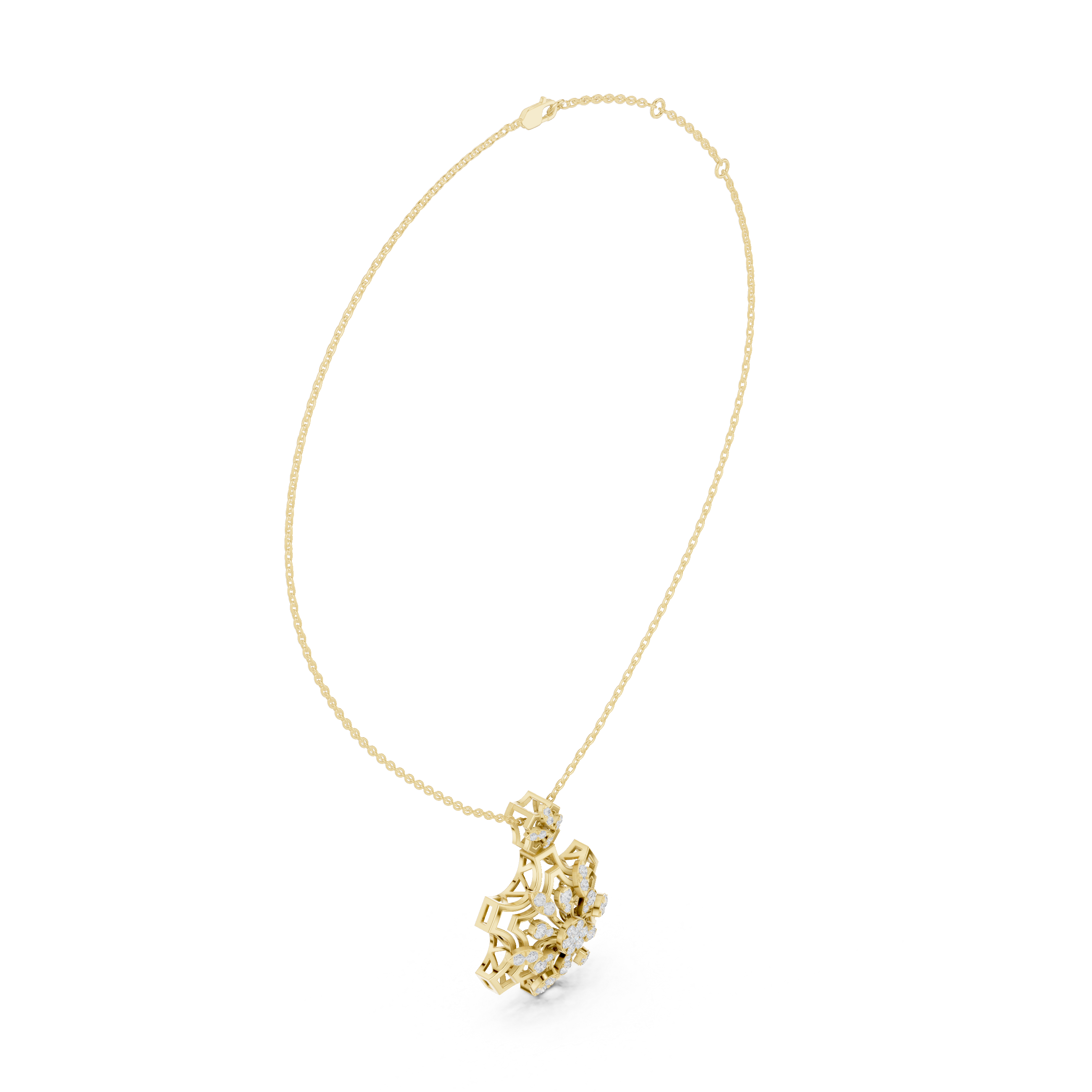 Ivory Petal Pendant 9#10016P