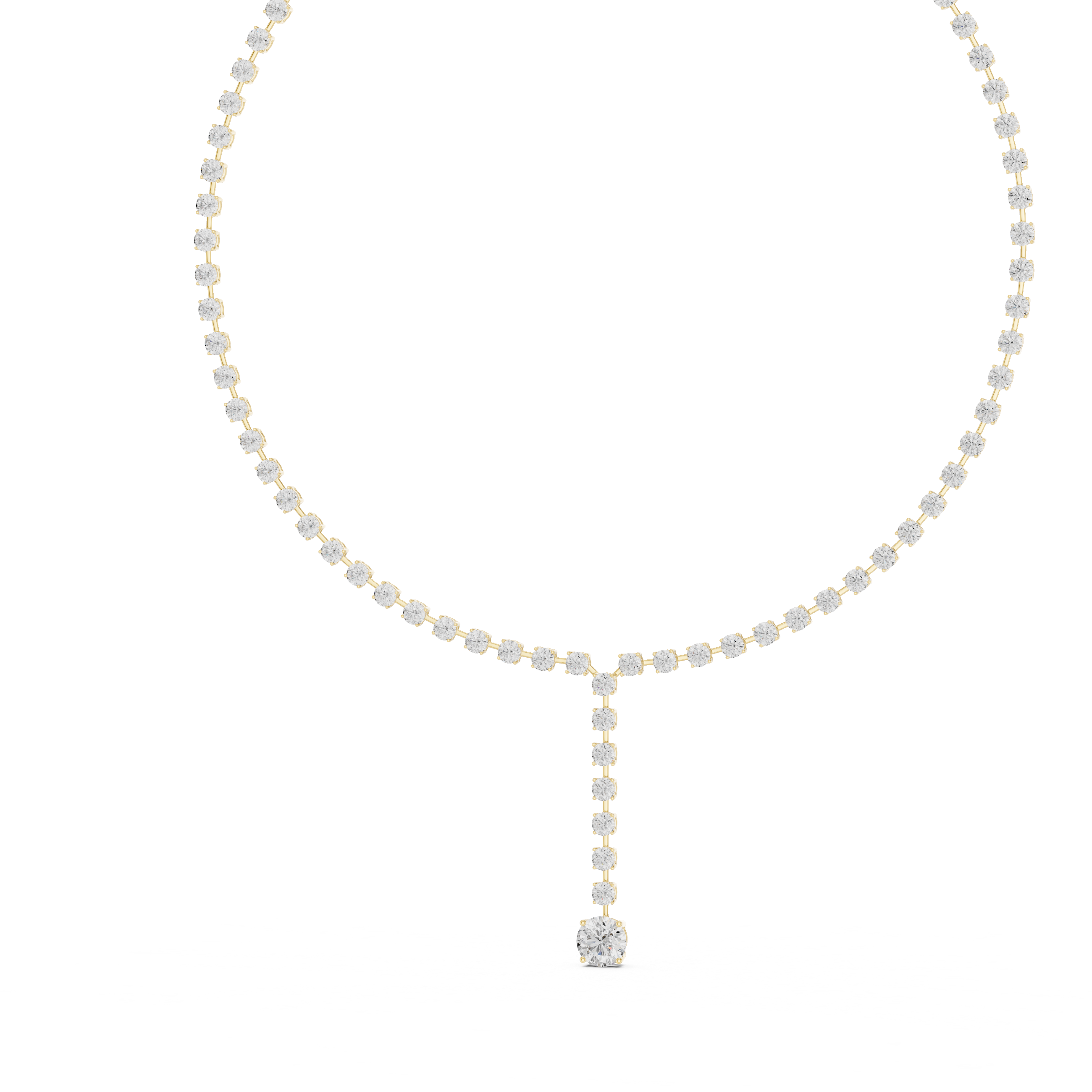 Auric Line Necklace GNK-0046