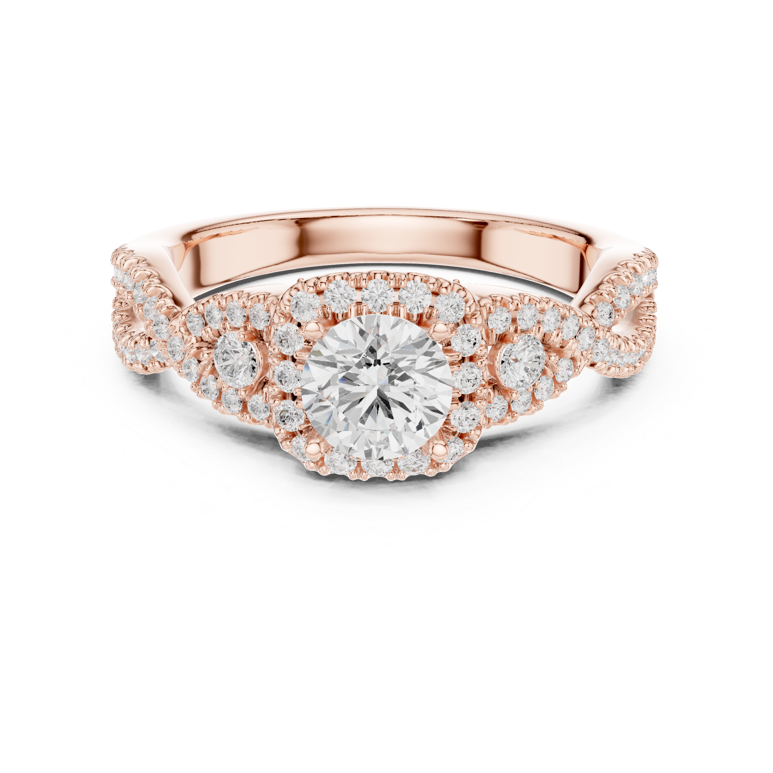 Elaria Luxe Halo Ring LR-0223