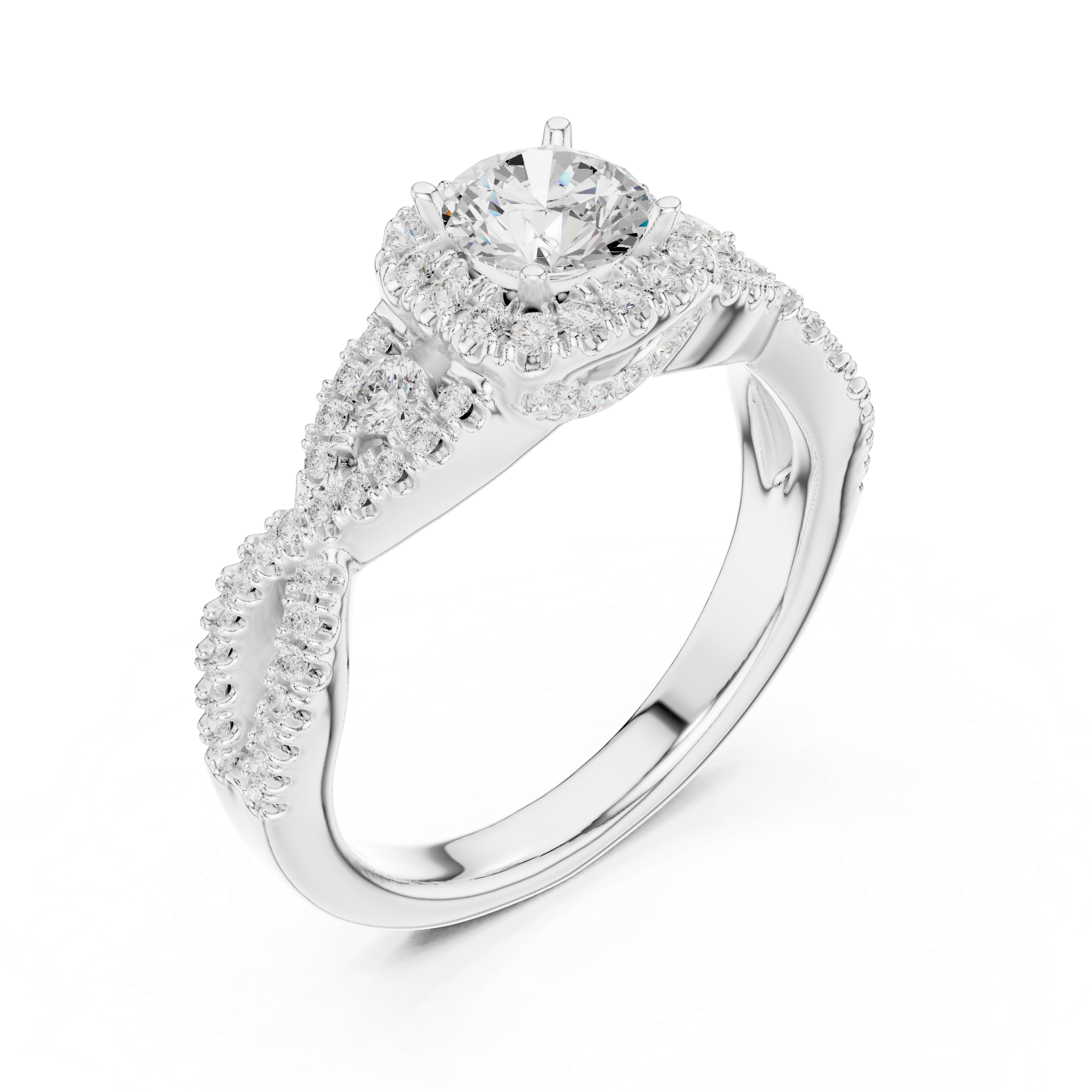 Elaria Luxe Halo Ring LR-0223