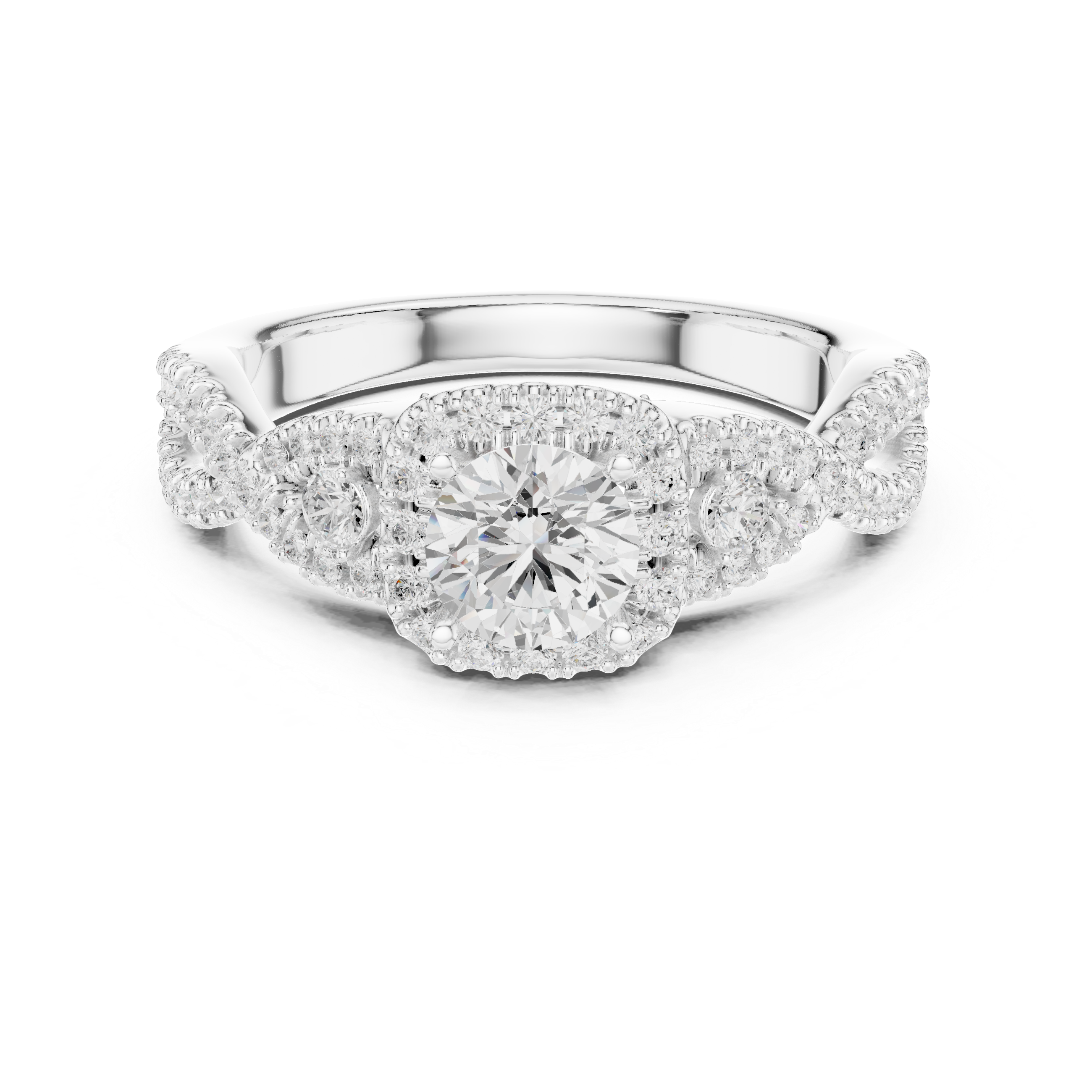 Elaria Luxe Halo Ring LR-0223