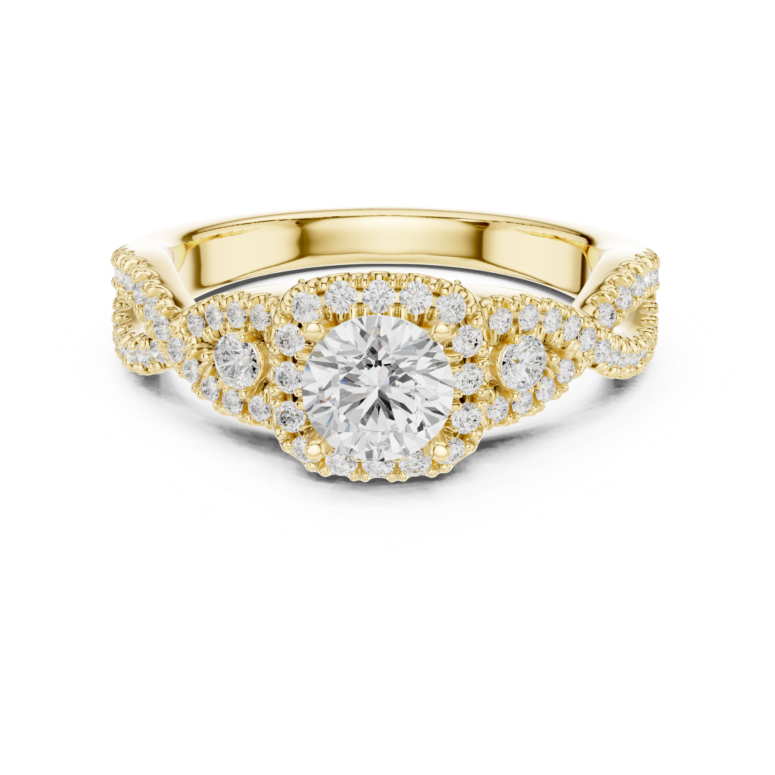 Elaria Luxe Halo Ring LR-0223