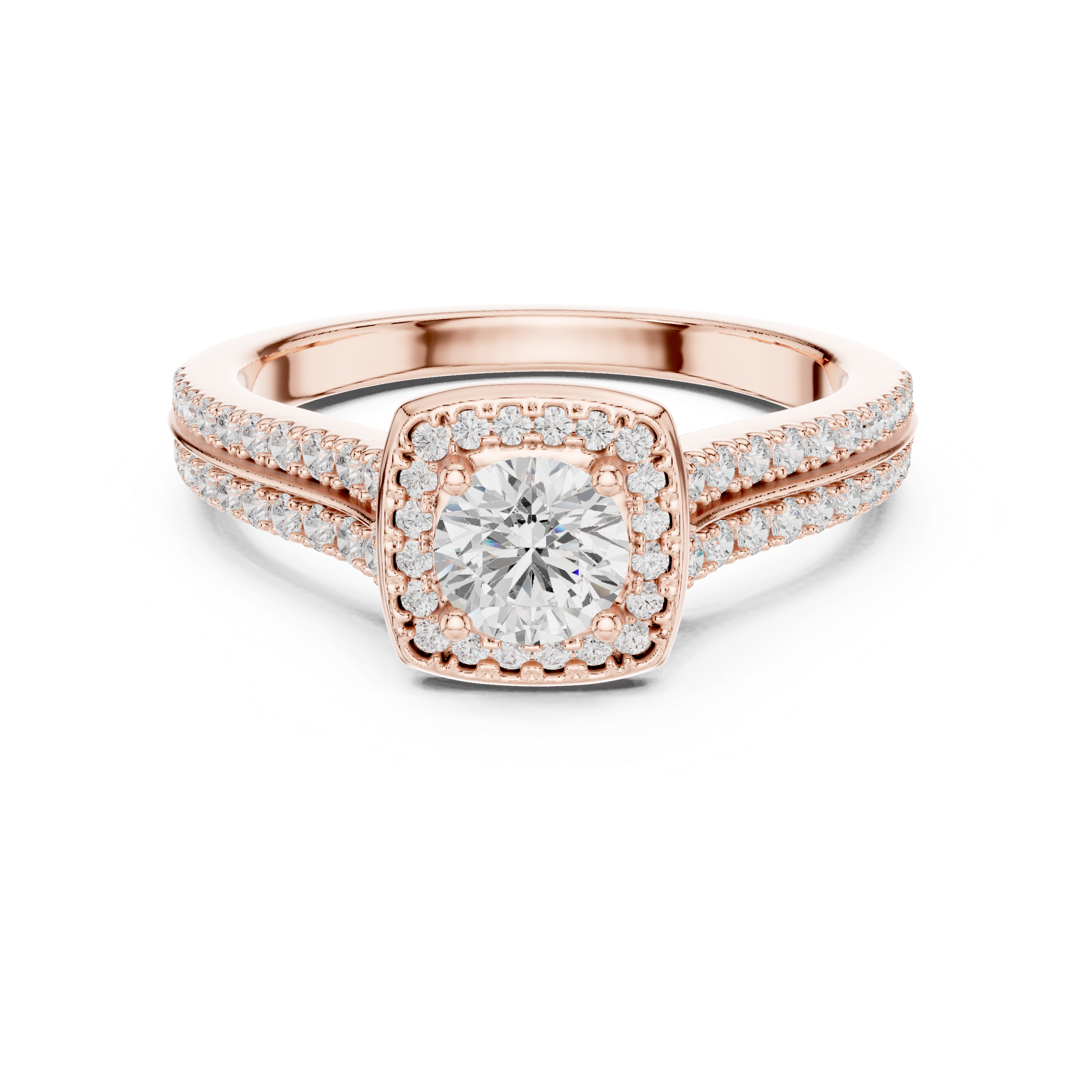 Aureline Cushion Ring LR-0248