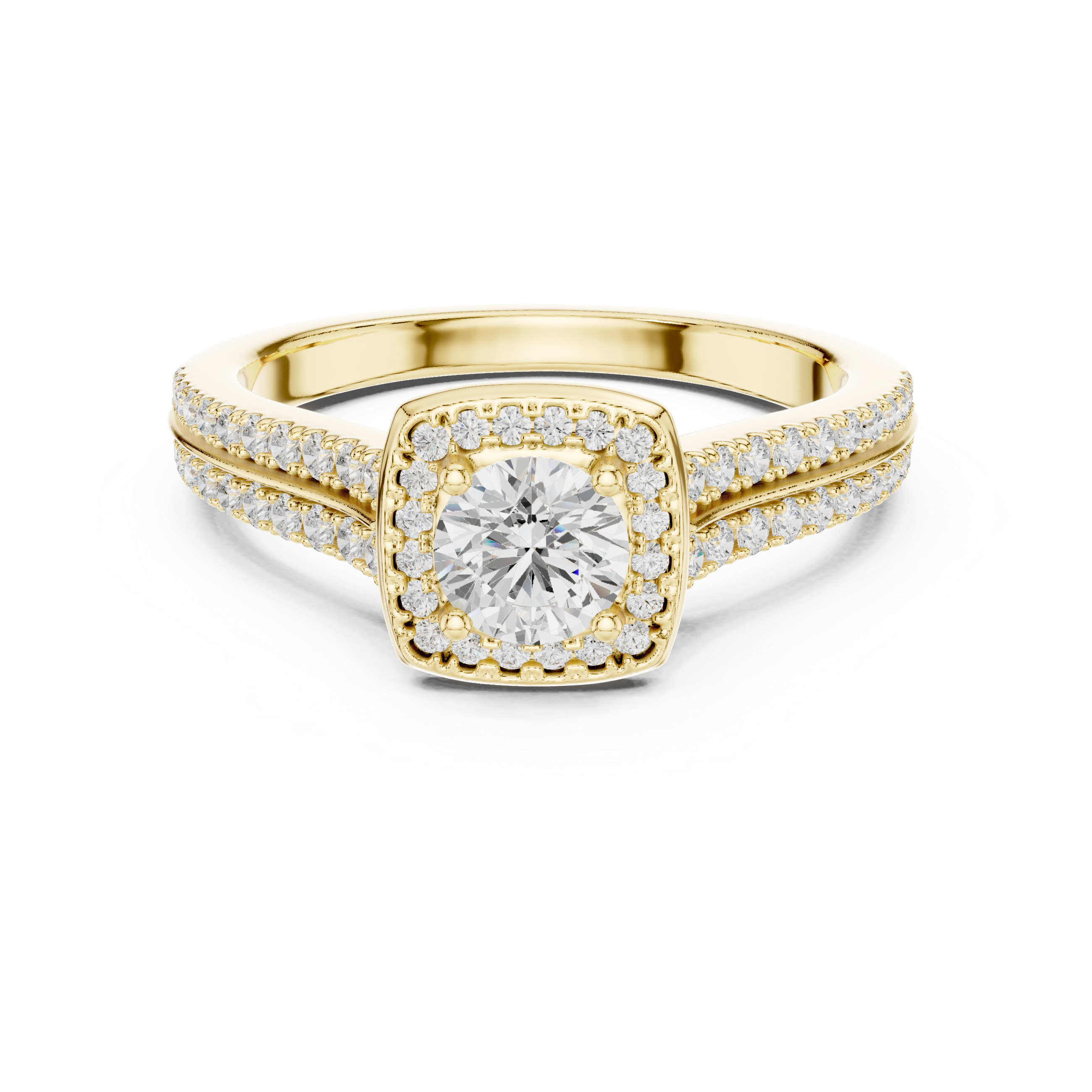 Aureline Cushion Ring LR-0248