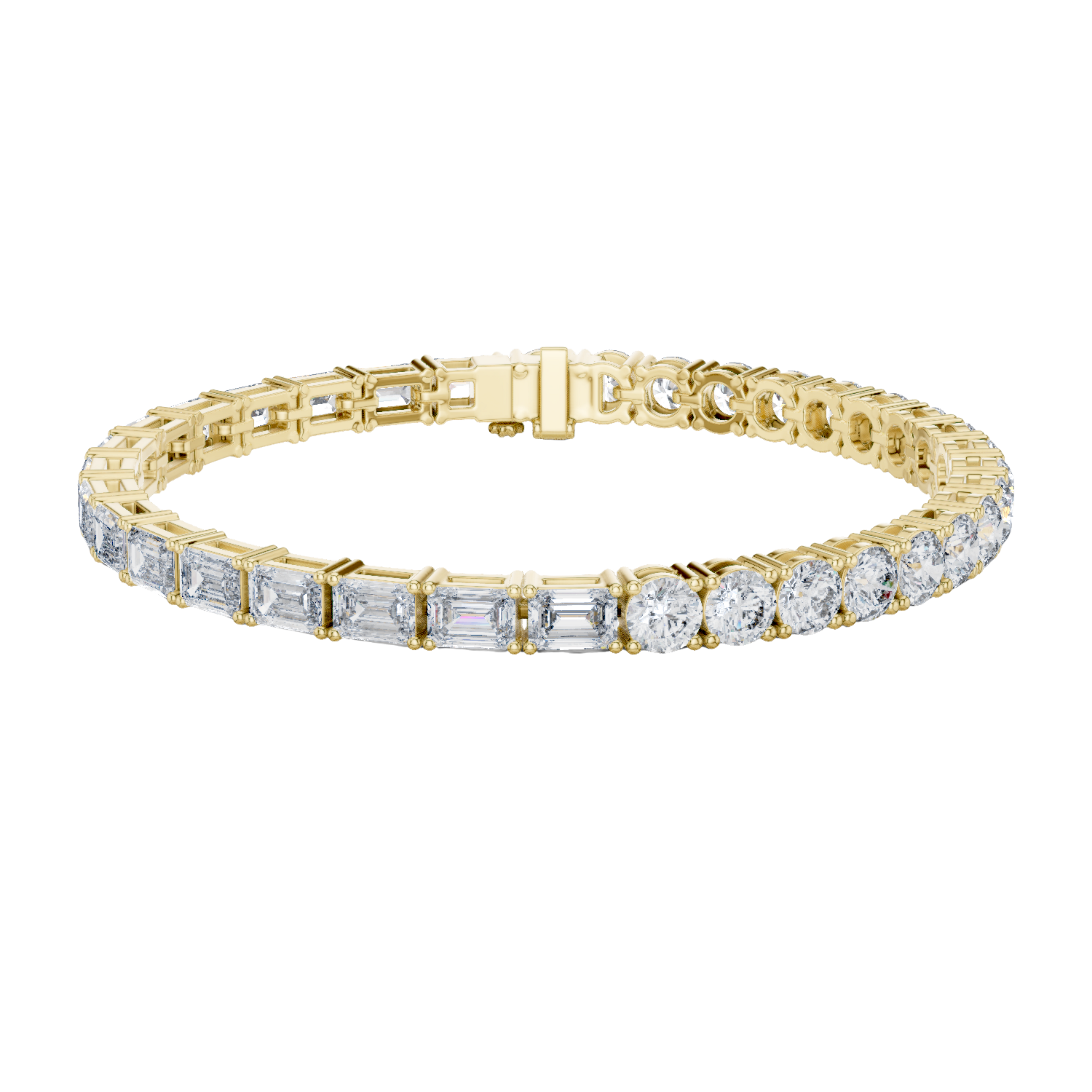 Emerald Line Bracelet GLRB-0040