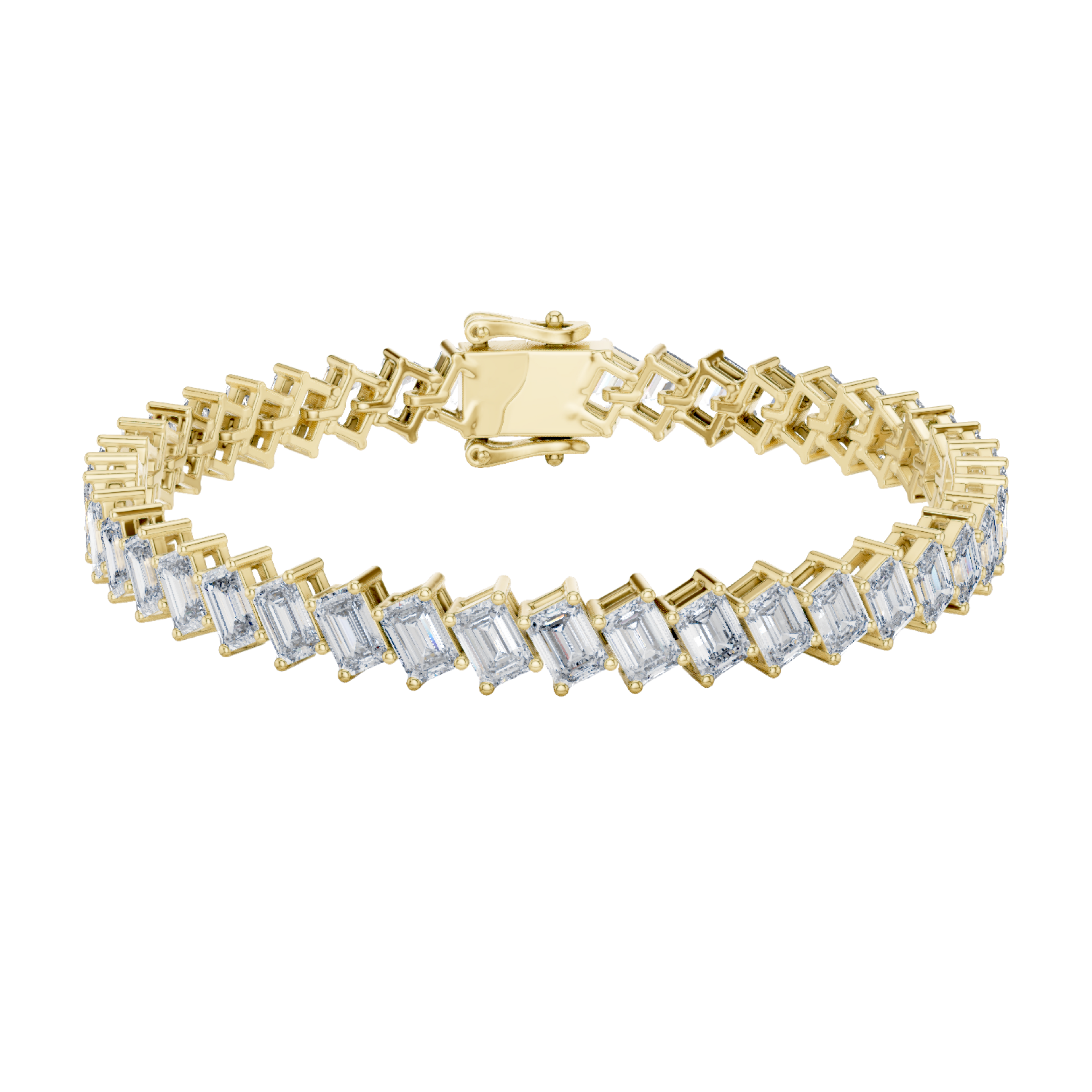 Step Cut Bracelet GLBR-0039